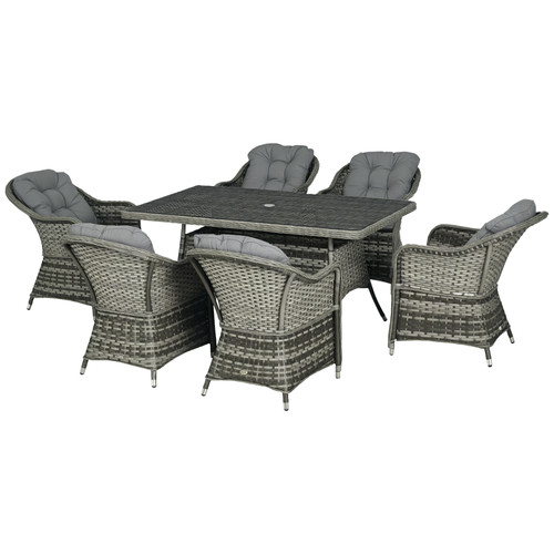 Outsunny rattan garden - outsunny, pe