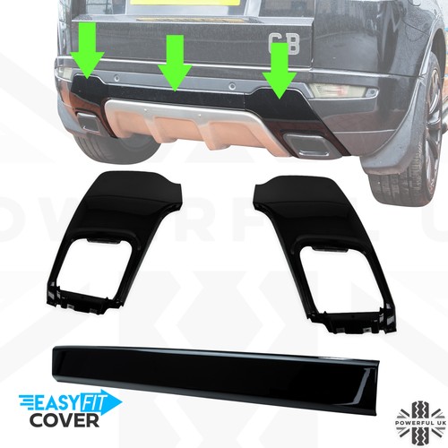 Rear bumper kit cover - rear,