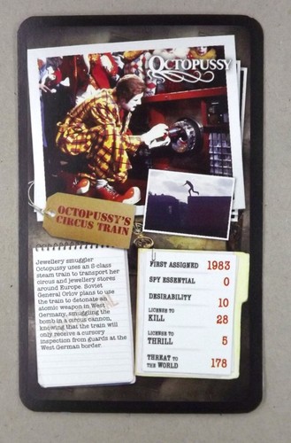 Card james bond 007 - card,