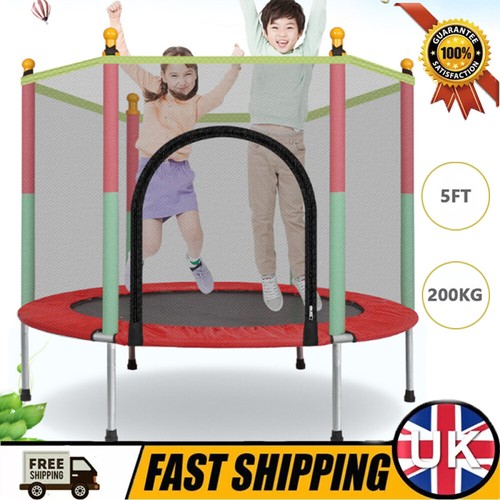 5ft kid trampoline - kid, safety