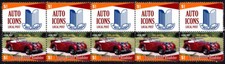 Triumph Auto Icons Strip Of 10 Stamps Triumph 1800