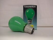 25watt Coloured GLS Light Bulbs BC (B22) or ES(E27) X 5 Crompton Quality branded