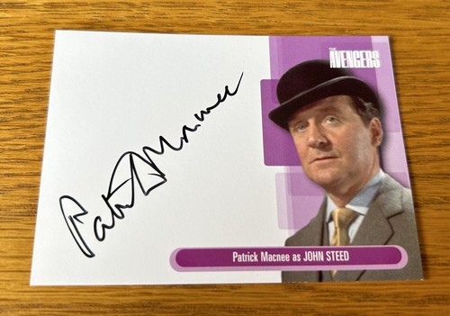 The avengers patrick macnee - patrick,