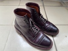 Alden Color 8 Shell Cordovan Perforated Cap Toe PCT Boots D6861HC US 6D Barrie
