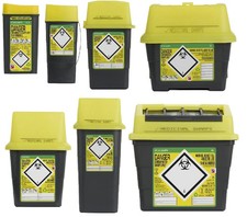 Sharps Waste Bin Box 0.3L 0.4L