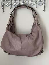 LUPO Barcelona Soft Beige Leather Hobo Slouch Handbag Bag + Purses Dustbag