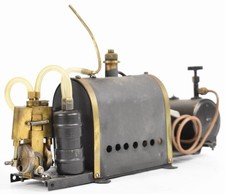 Live steam twin - twin, cylinder