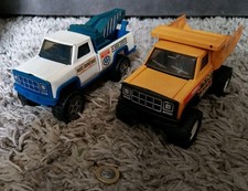 Buddy L Tow Truck & Dump Truck
