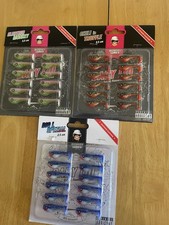MONKEY LURES BABY LUI x 3 FULL PACKS. PERCH CHUB PIKE LURES. 