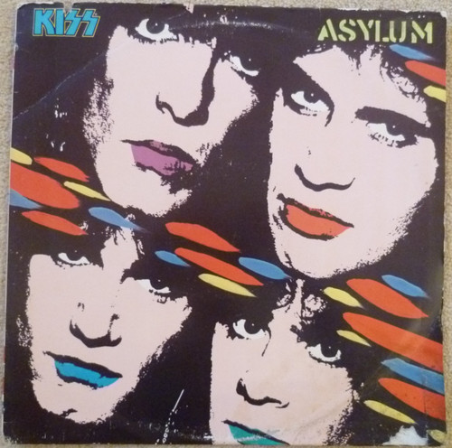 Kiss asylum 1985 vinyl - vinyl, lp