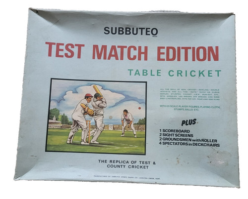 Vintage subbuteo test match - vintage,
