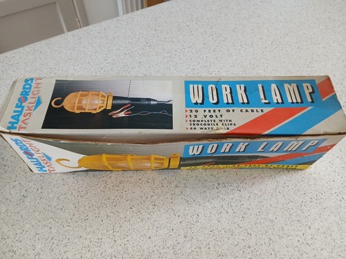 Vintage halfords tasklight 12v - halfords,
