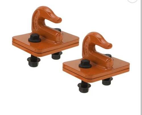 Tractor bucket hooks - hooks, front
