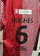 Hughes Signed Matchworn