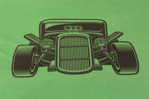 Hot rod rat green - rat,