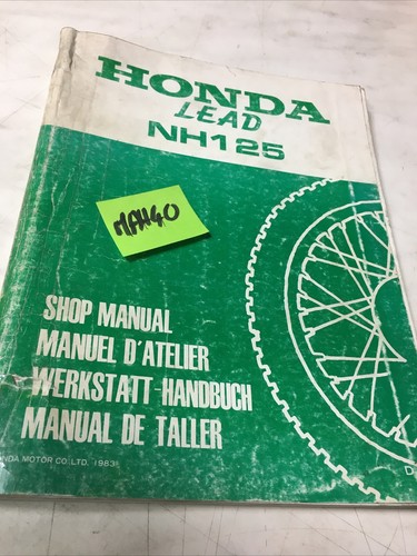 Honda lead nh125 technical - honda,