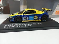 SPARK DEALERSHIP  - AUDI R8 LMS 24H NURBURGRING 2009 1:43 SCALE MODEL CAR