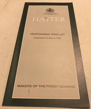 HAYTER Professional Mowers