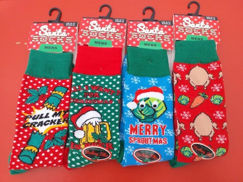 Mens christmas socks novelty - mens,