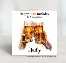 Personalised beer birthday - personalised,