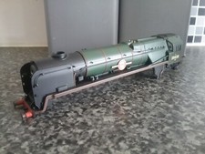 OO GAUGE HORNBY MERCHANT NAVY LOCO BODY BIBBY LINE VVGC