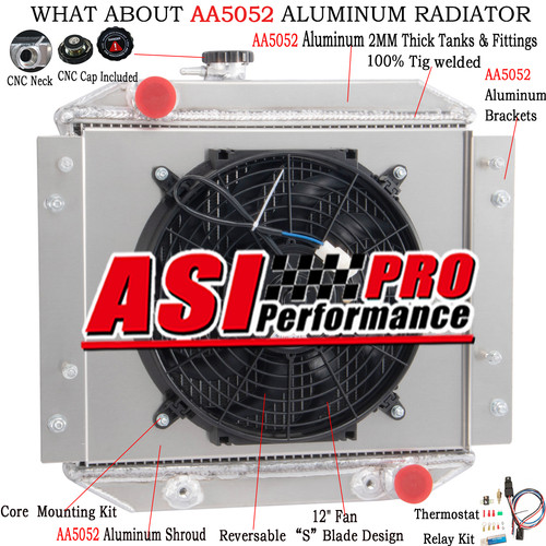 Row radiator shroud fan - 3,