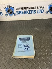 THE LAMBRETTA SERVICEMANS BOOK