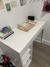 white ikea desk (42”x20”)