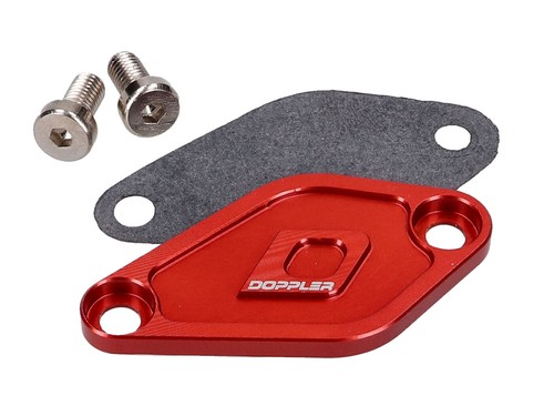Doppler red oil pump cover - doppler,