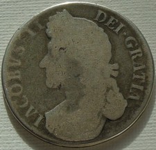 1688 King James II Silver