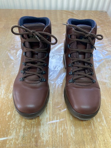 Lomer brown hiking boots - brown, with