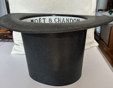 Moet et Chandon Vintage Plastic Champagne Bucket, Top Hat Shape