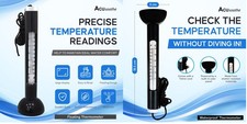 Floating thermometer for - floating,