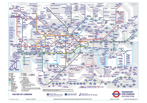 London tube map with travel - map,
