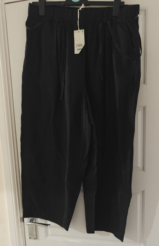 Bnwt next black linen - bnwt,