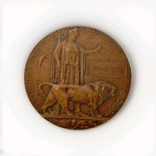 Ww1 bronze memorial plaque - ww1,