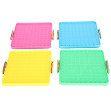 4Pcs Nail Board Toy Pegboard