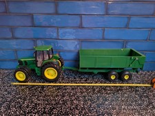 John Deere 6930 Big Farm 2 Piece Tractor Wagon Vehicle Toy 1:16 Scale Kids