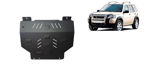 Steel skid plate sump guard - /,
