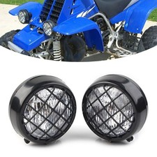 2pcs Grills Headlights w/Lens