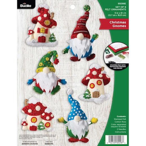 Bucilla felt ornaments - felt,