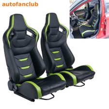 2Pcs Reclinable Bucket Seats