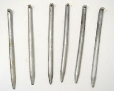 26cm Long Dutch Army Tent Pegs Solid Metal Stakes Heavy Duty Tents / Gazebos 
