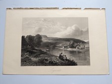 Logierait Scotland engraving