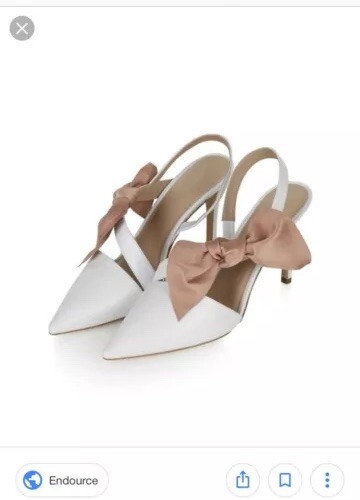 Topshop unique white bow - topshop,