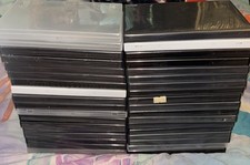 Empty DVD Cases Used Spare Plastic Multi Colour Bulk Job Lot Cds Dvd cd
