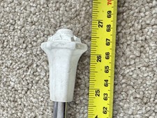 Dance Baton Majorette Twirler Twirling Beginner Steel SILVER Shaft - Used