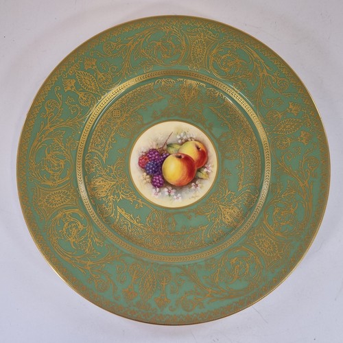 Royal worcester cabinet plate - royal,