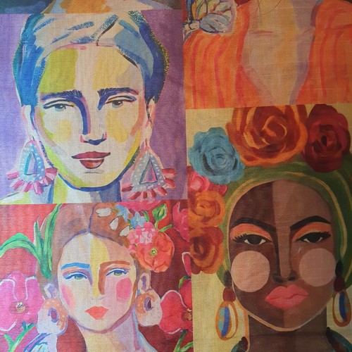 Frida kahlo faces - frida,