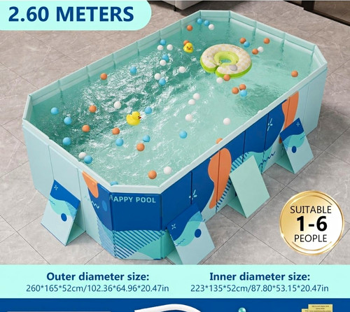 Happy pool folding - pool,,